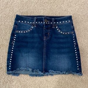 Justice Denim Skirt